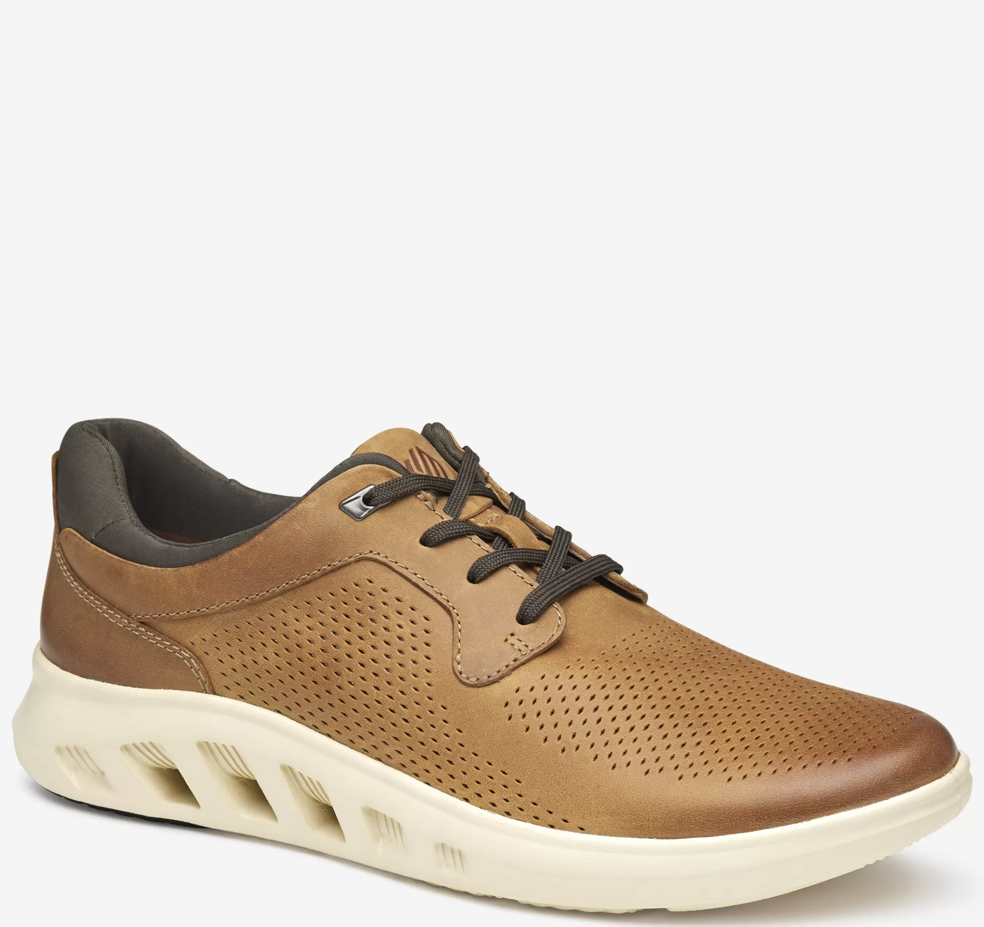 Outlet Activate Perfed Plain Toe Sneakers | Lace-Ups