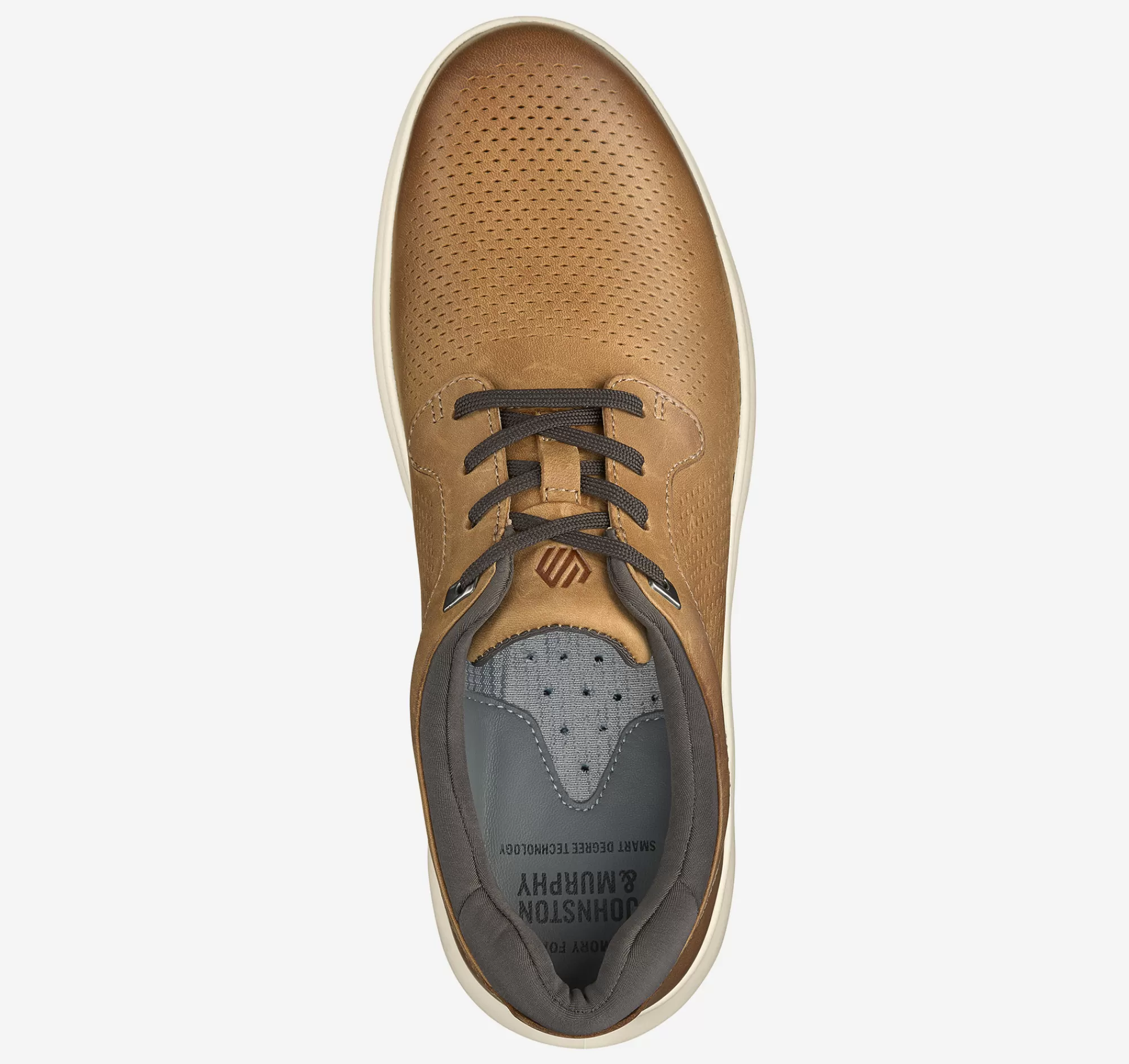 Outlet Activate Perfed Plain Toe Sneakers | Lace-Ups