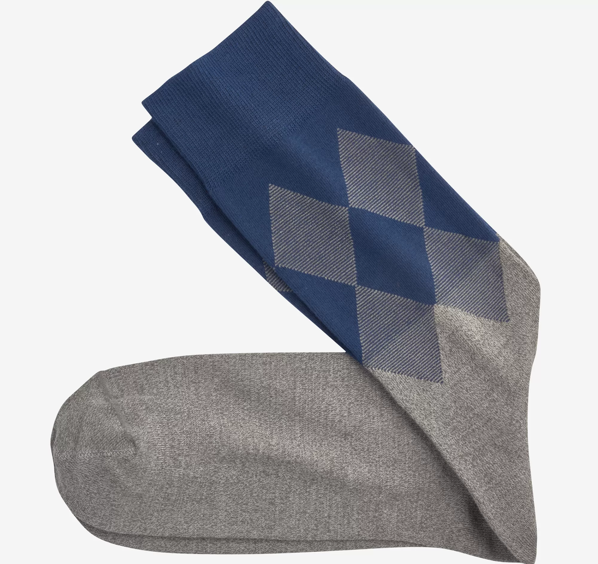 Cheap Argyle Colorblock Socks Socks