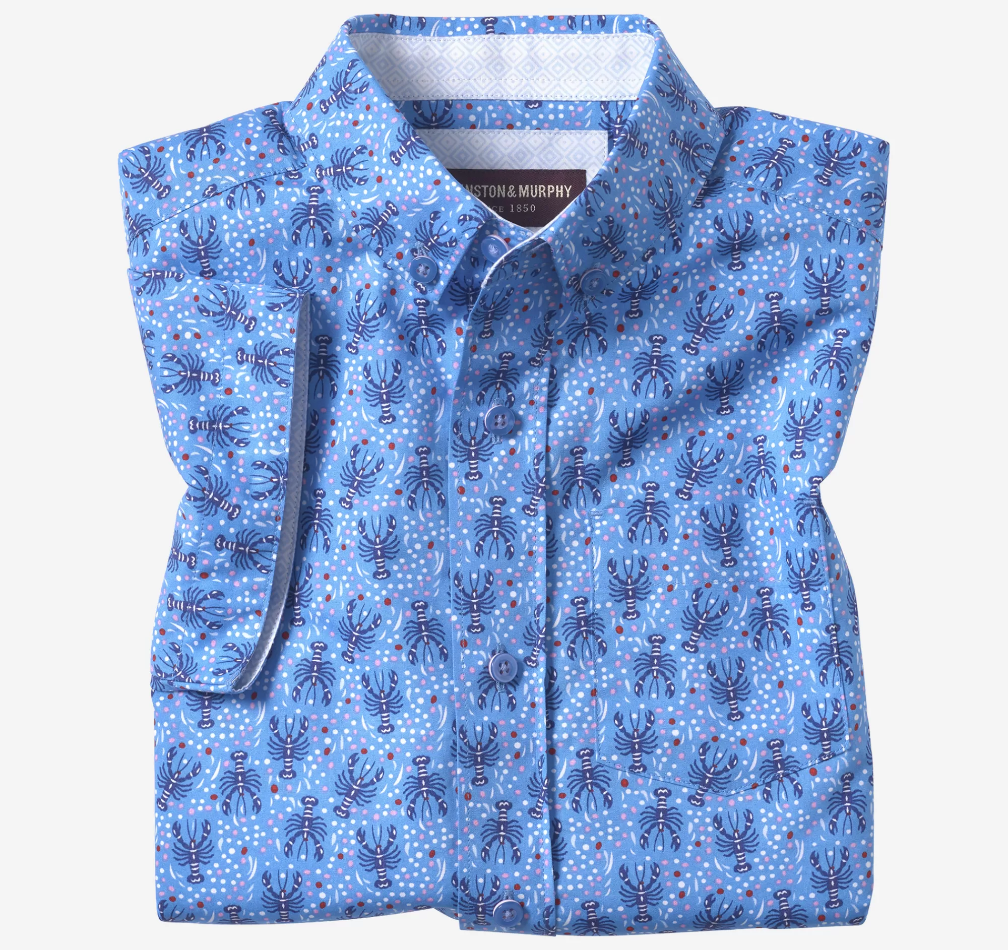 Outlet Boys Short-Sleeve Printed Shirt Shirts