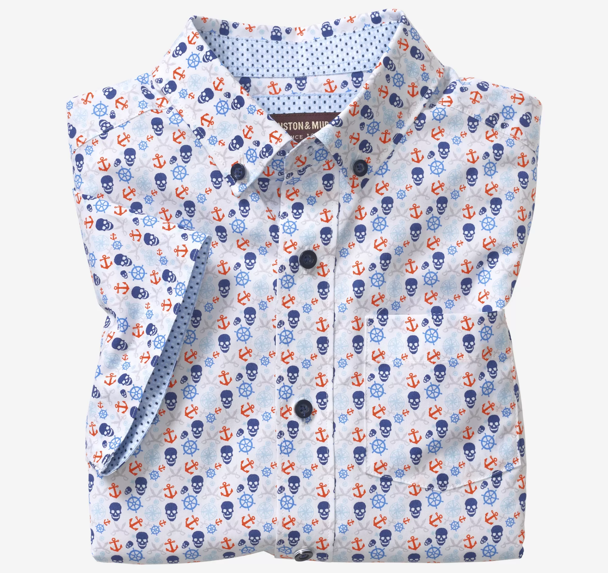 Sale Boys Short-Sleeve Printed Shirt Shirts