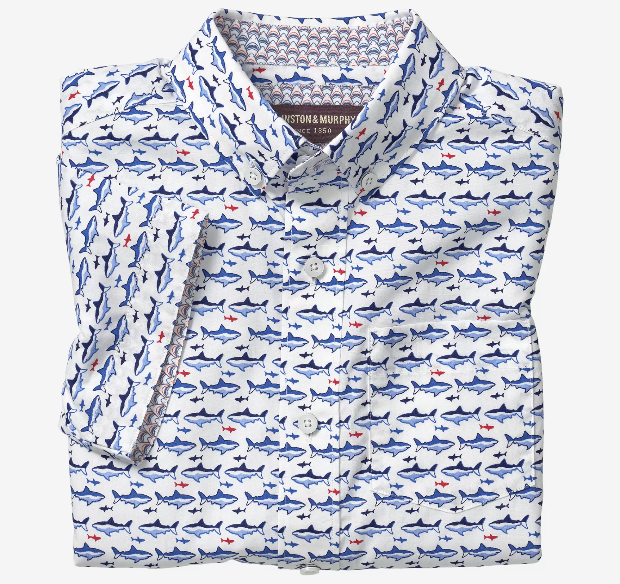 Outlet Boys Short-Sleeve Printed Shirt Shirts