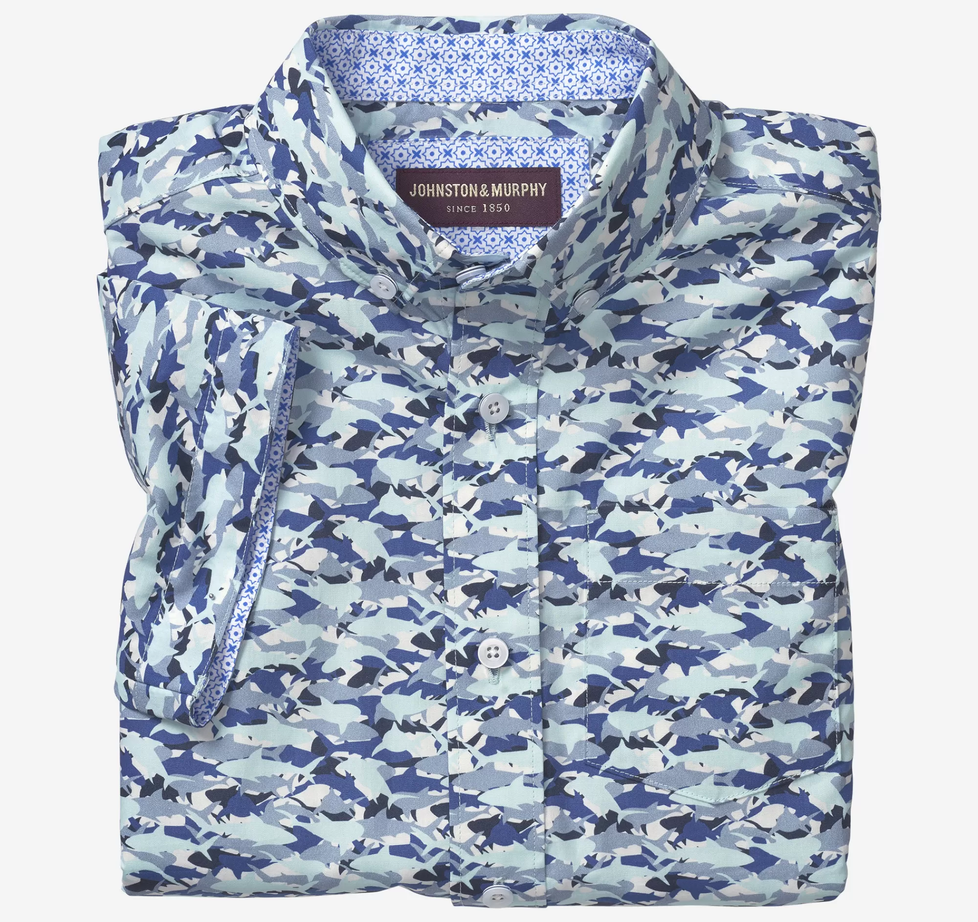 New Boys Short-Sleeve Printed Shirt Shirts