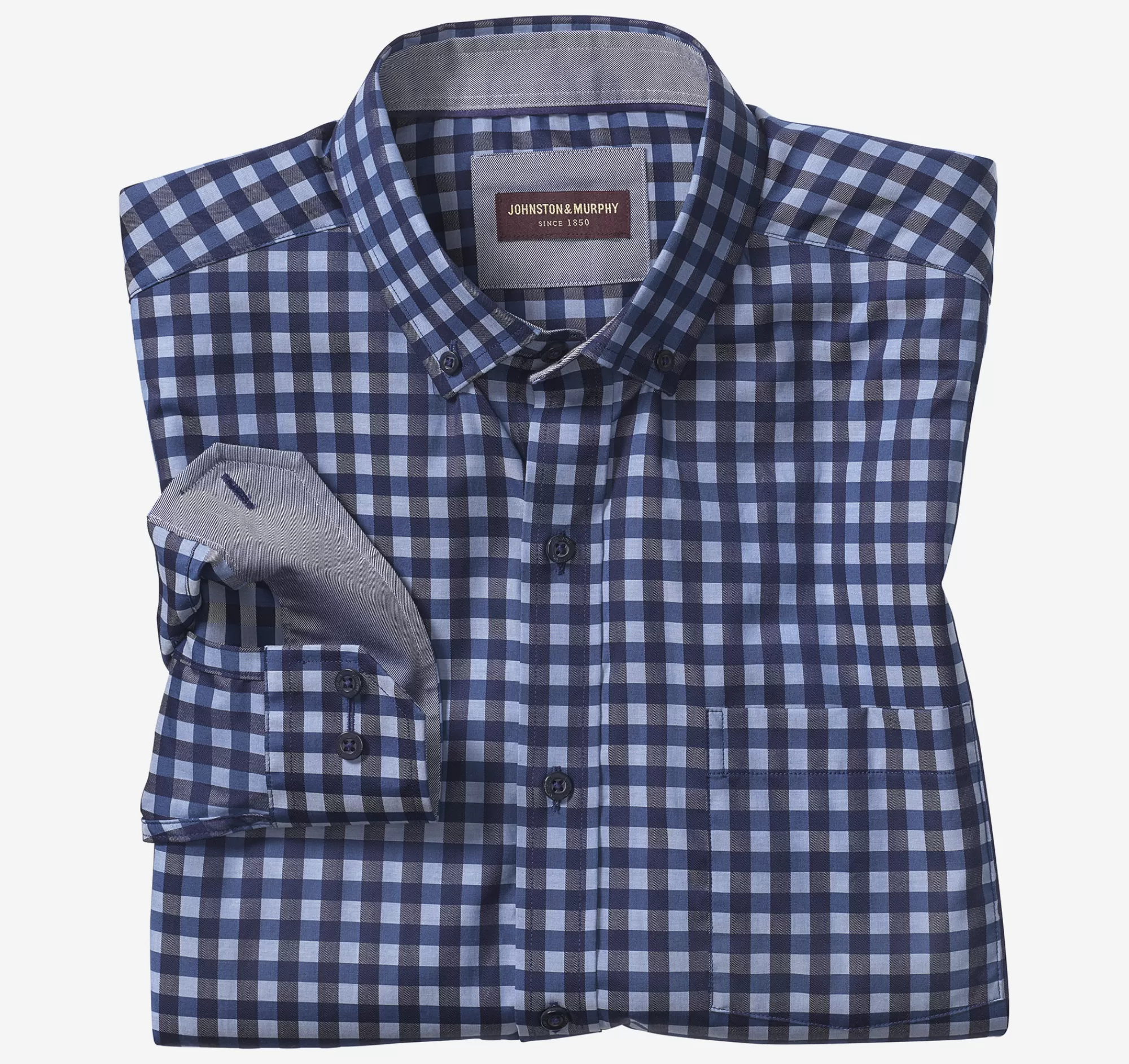 Cheap Button-Collar Premium Cotton Shirt Shirts