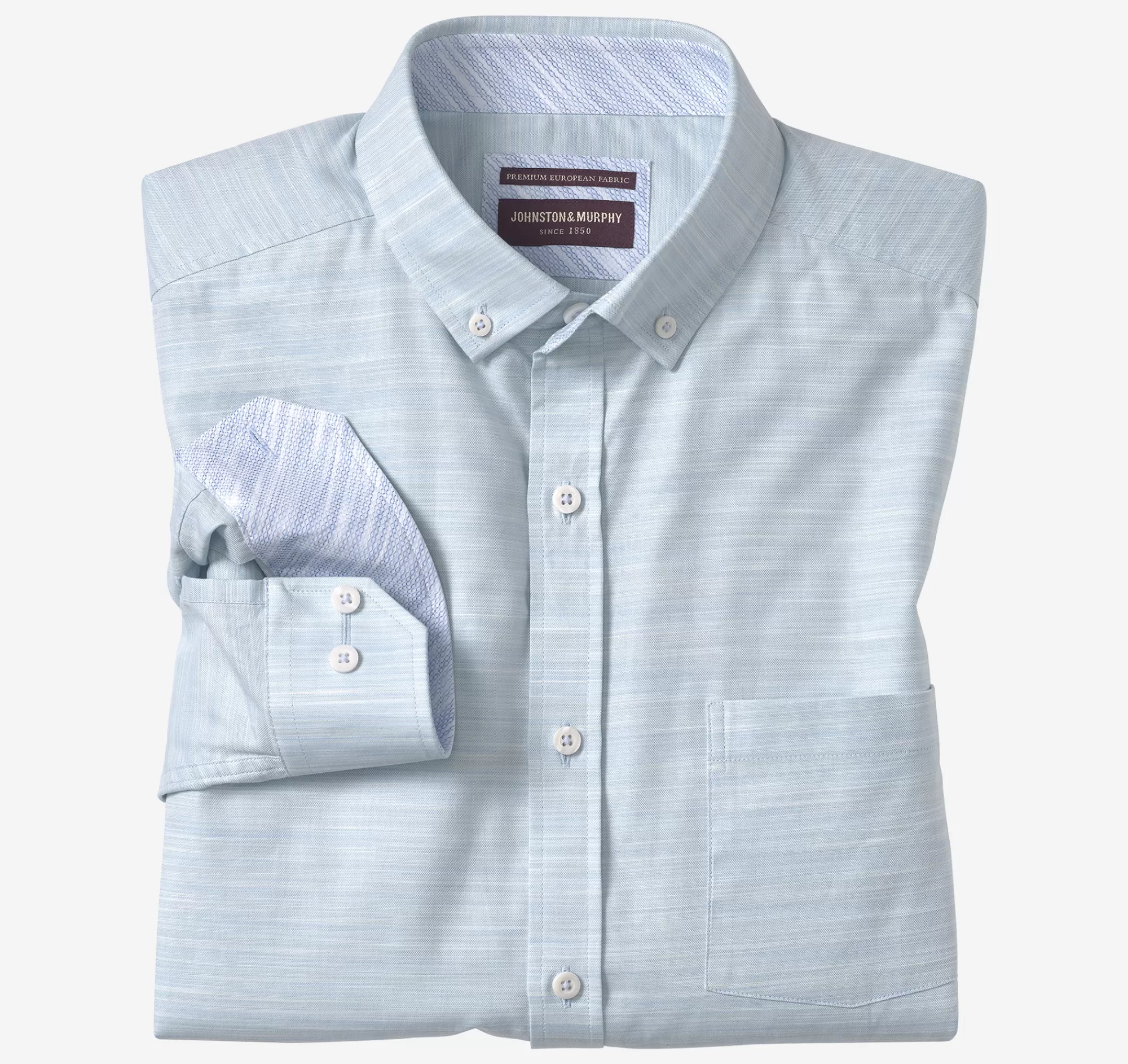 Cheap Button-Collar Premium Cotton Shirt Shirts