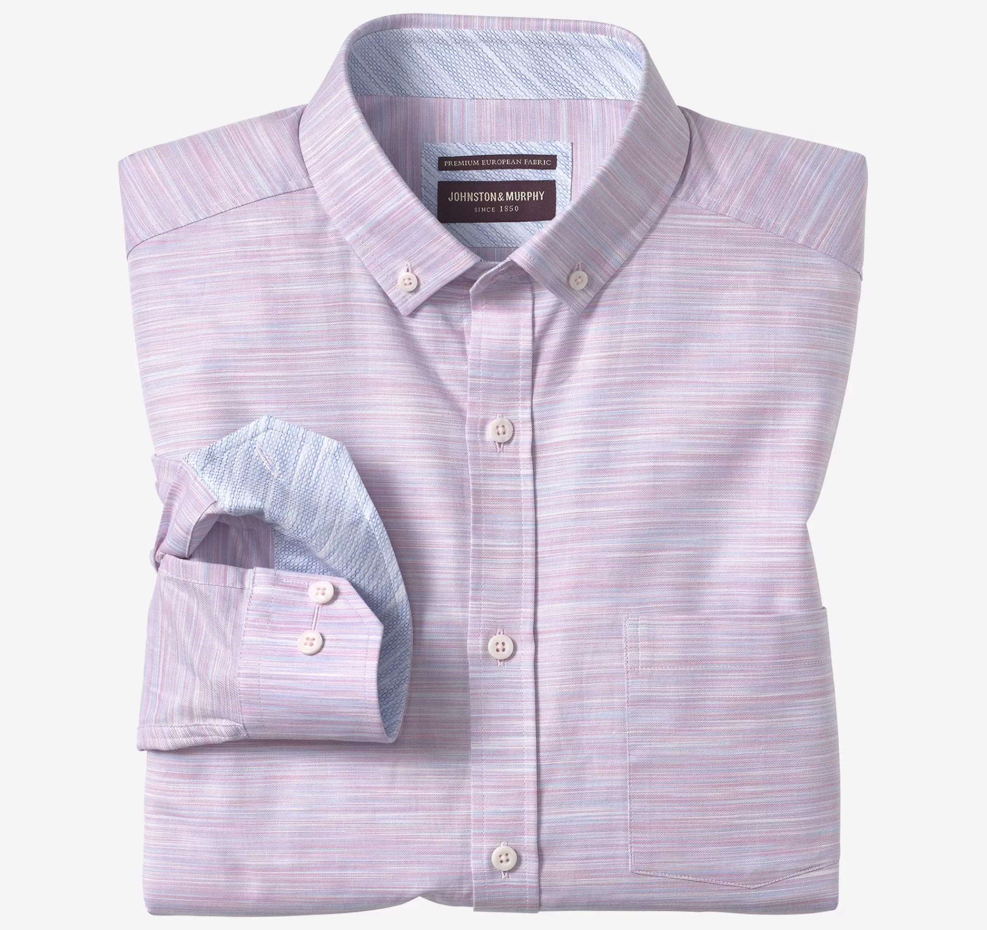 Cheap Button-Collar Premium Cotton Shirt Shirts