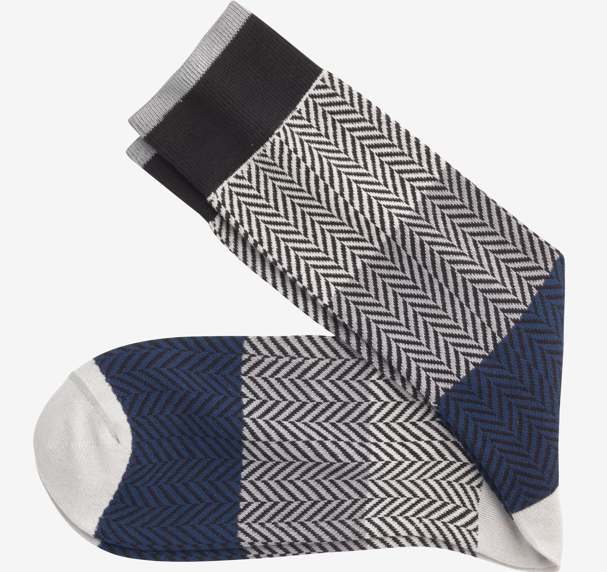 Sale Chevron Colorblock Socks Socks