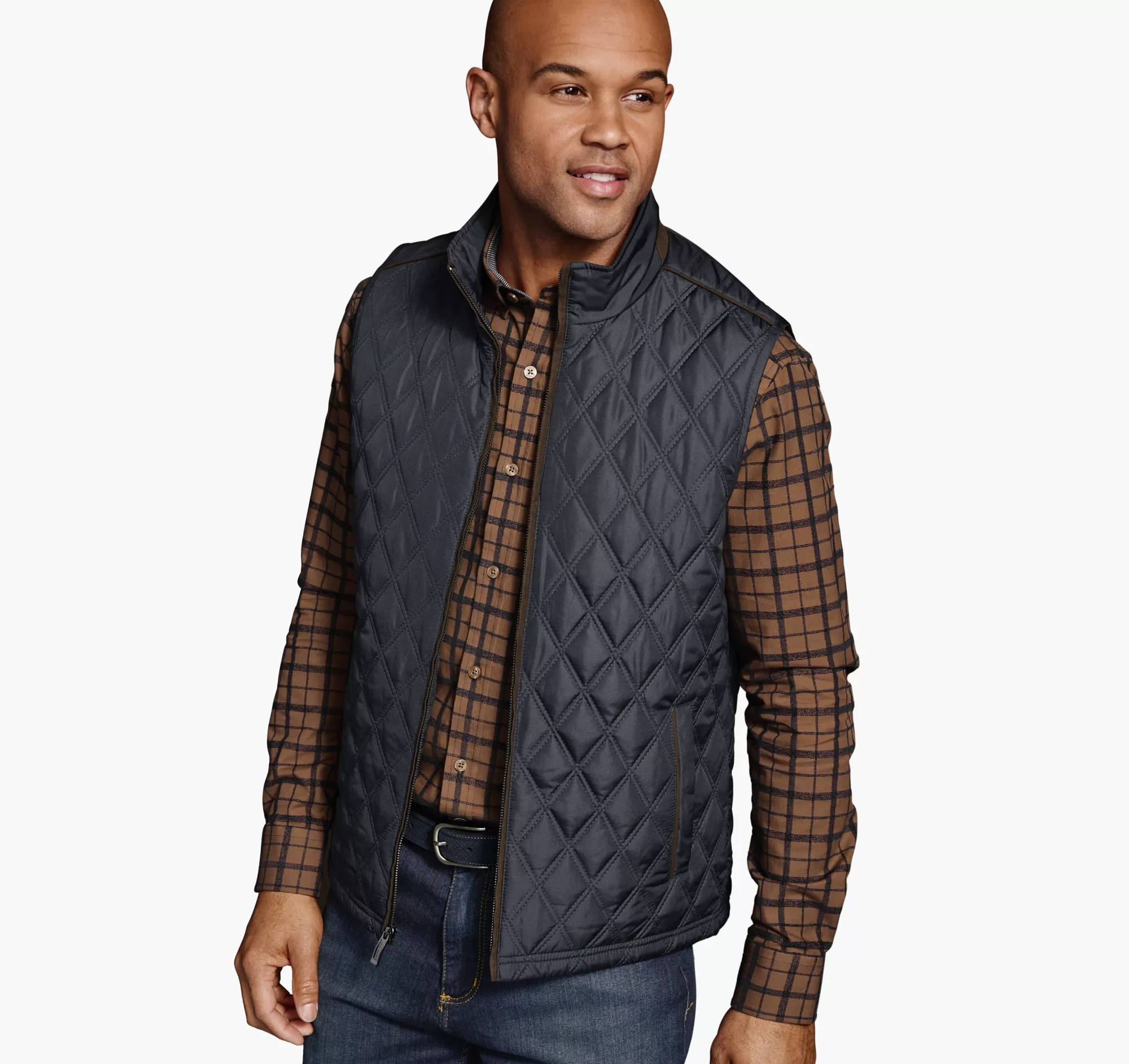 Store Diamond Quilt Vest Coats, Jackets & Vests