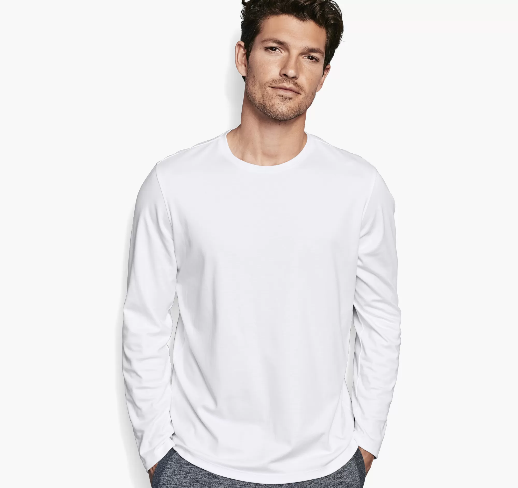 Store Essential Long-Sleeve Tee Loungewear | Sweaters & Knits