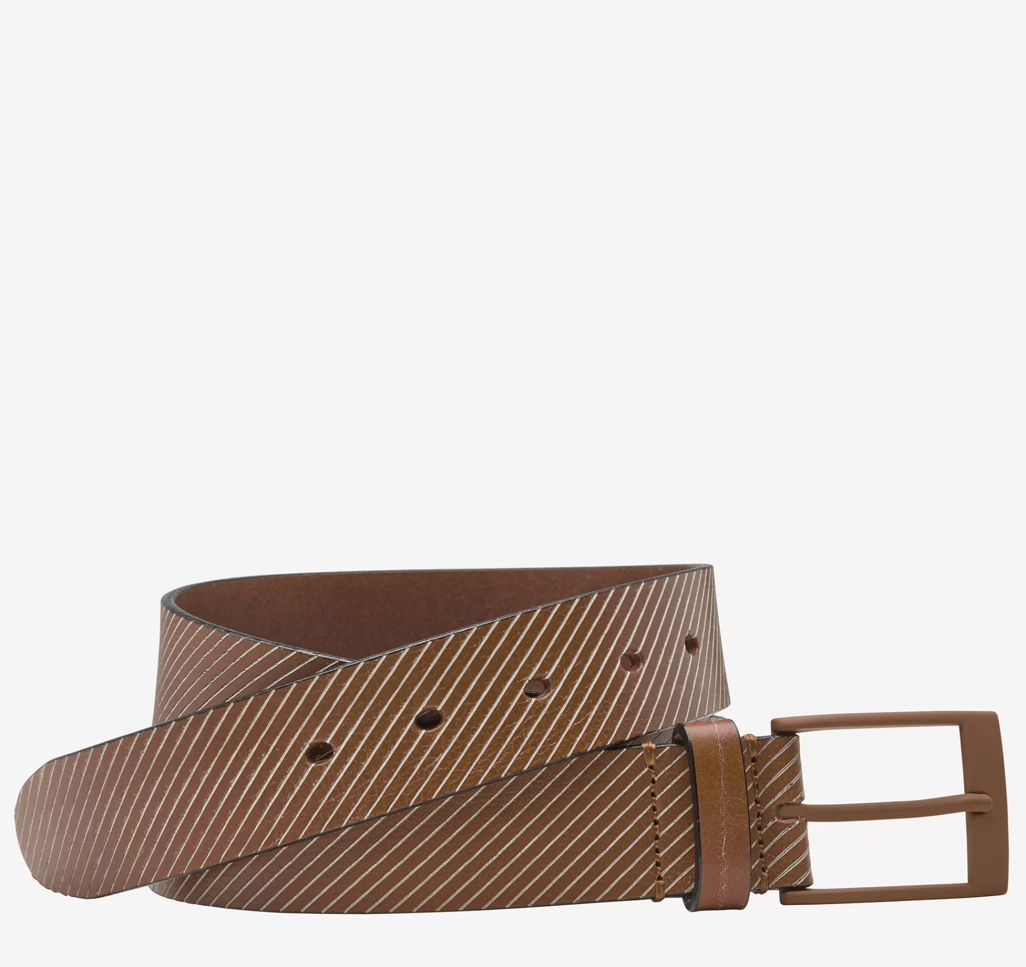 Clearance Ghost Diagonal Etched Belt Belts