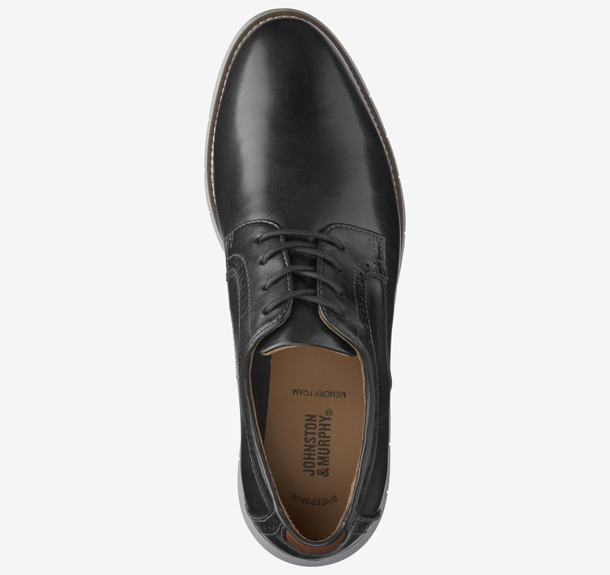 Fashion Holden Plain Toe Lace-Ups