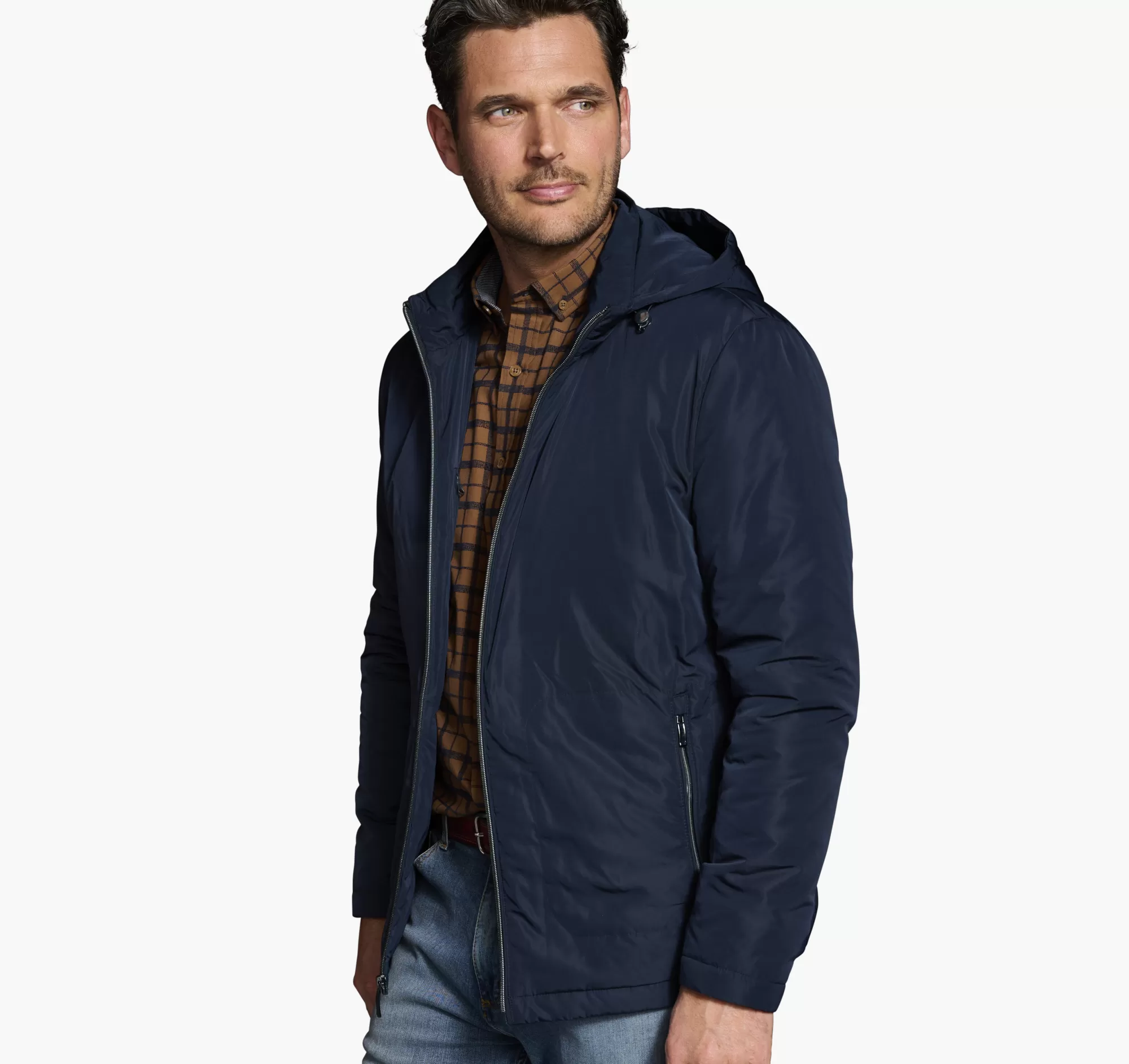 New Lightweight Jacket with Removable Hood End of Season Sale