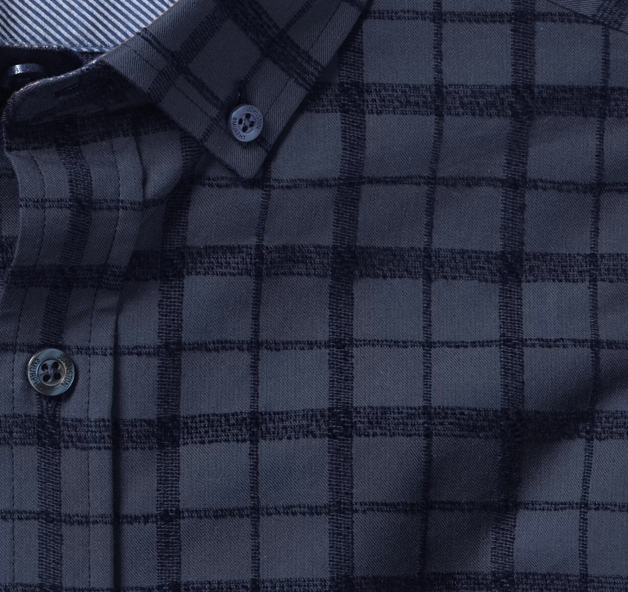 Cheap Long-Sleeve Twill Checked Shirt End of Season Sale | Shirts