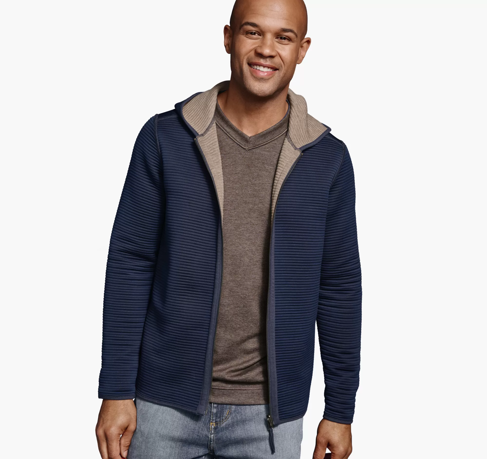 Hot Reversible Channel Quilted Hoodie End of Season Sale | Amherst