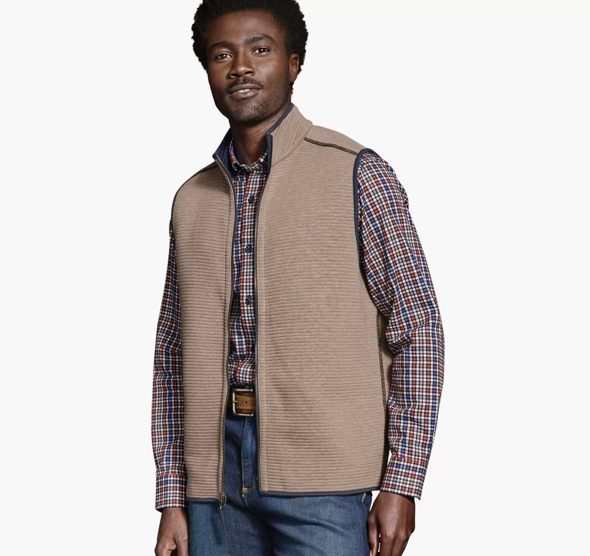 Store Reversible Channel Quilted Vest Coats, Jackets & Vests