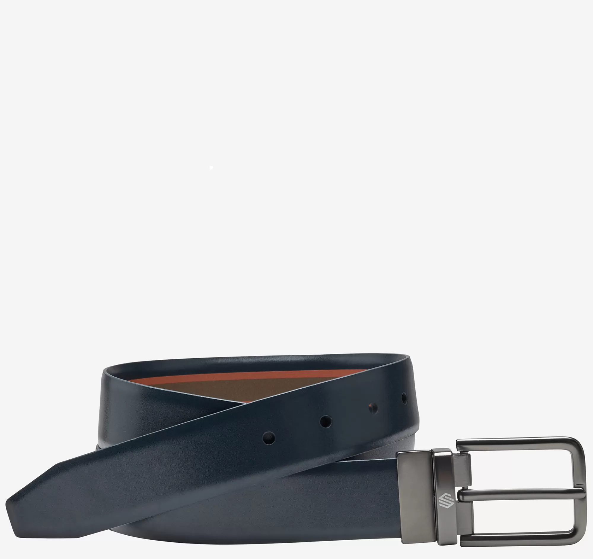 Outlet Reversible Printed Leather Belt Belts