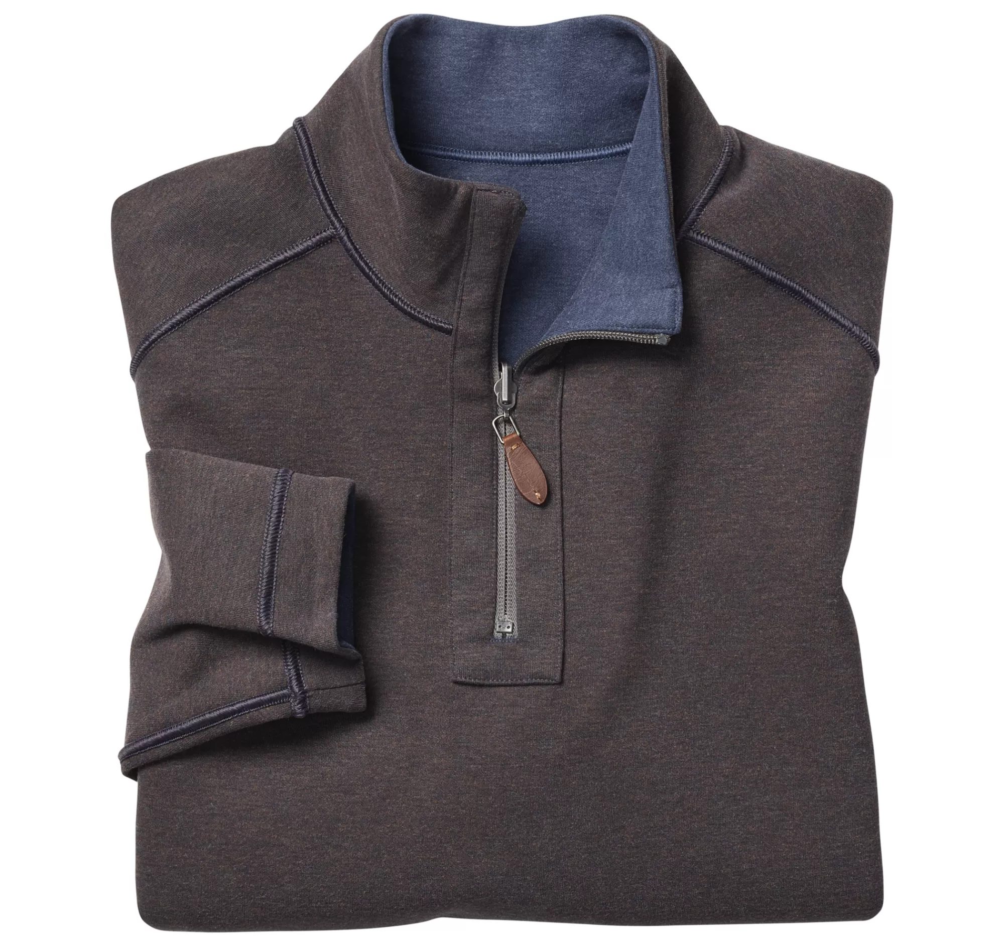 Shop Reversible Solid Quarter-Zip Sweaters & Knits