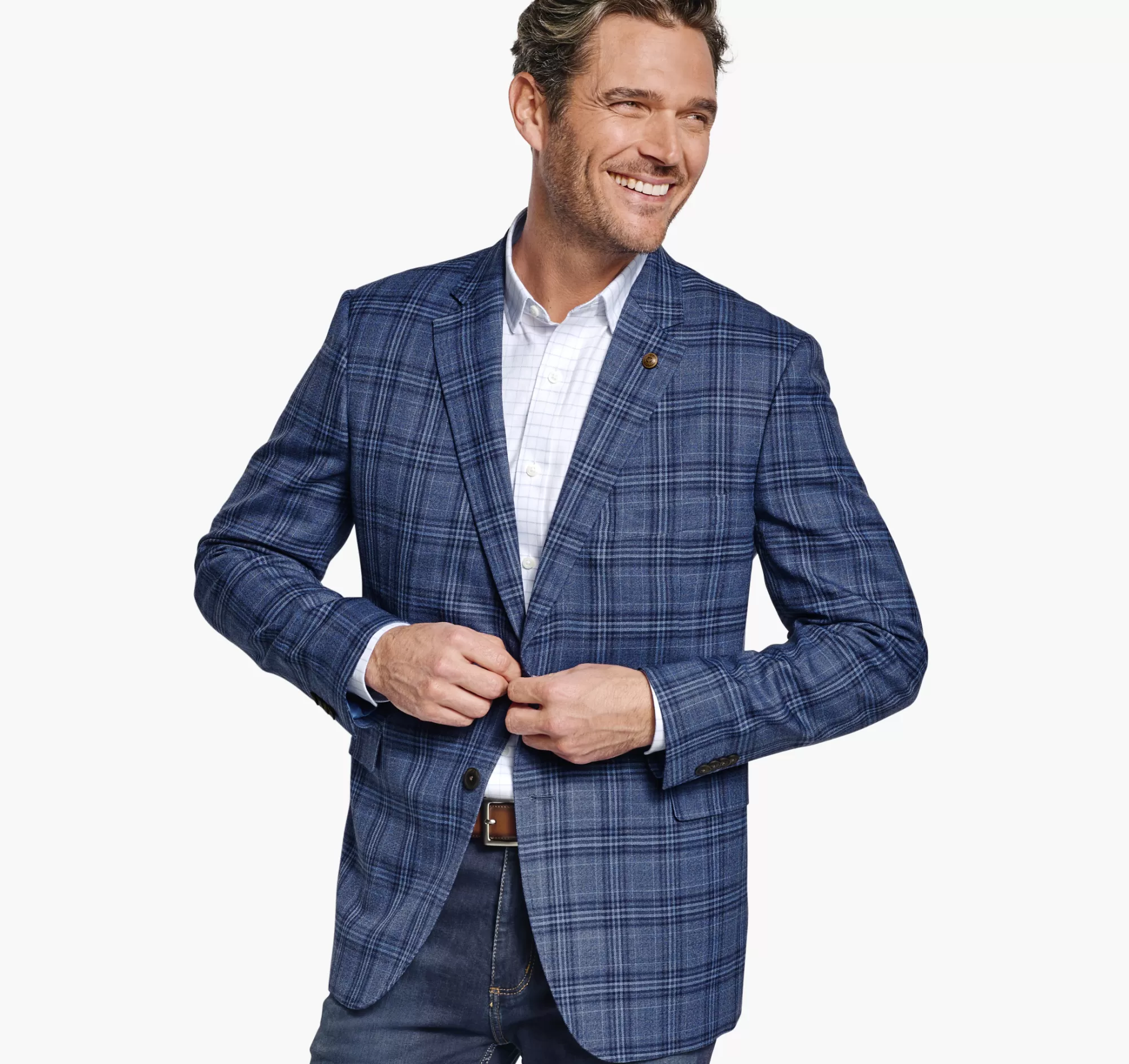 Store Small Glen Plaid Blazer Blazers