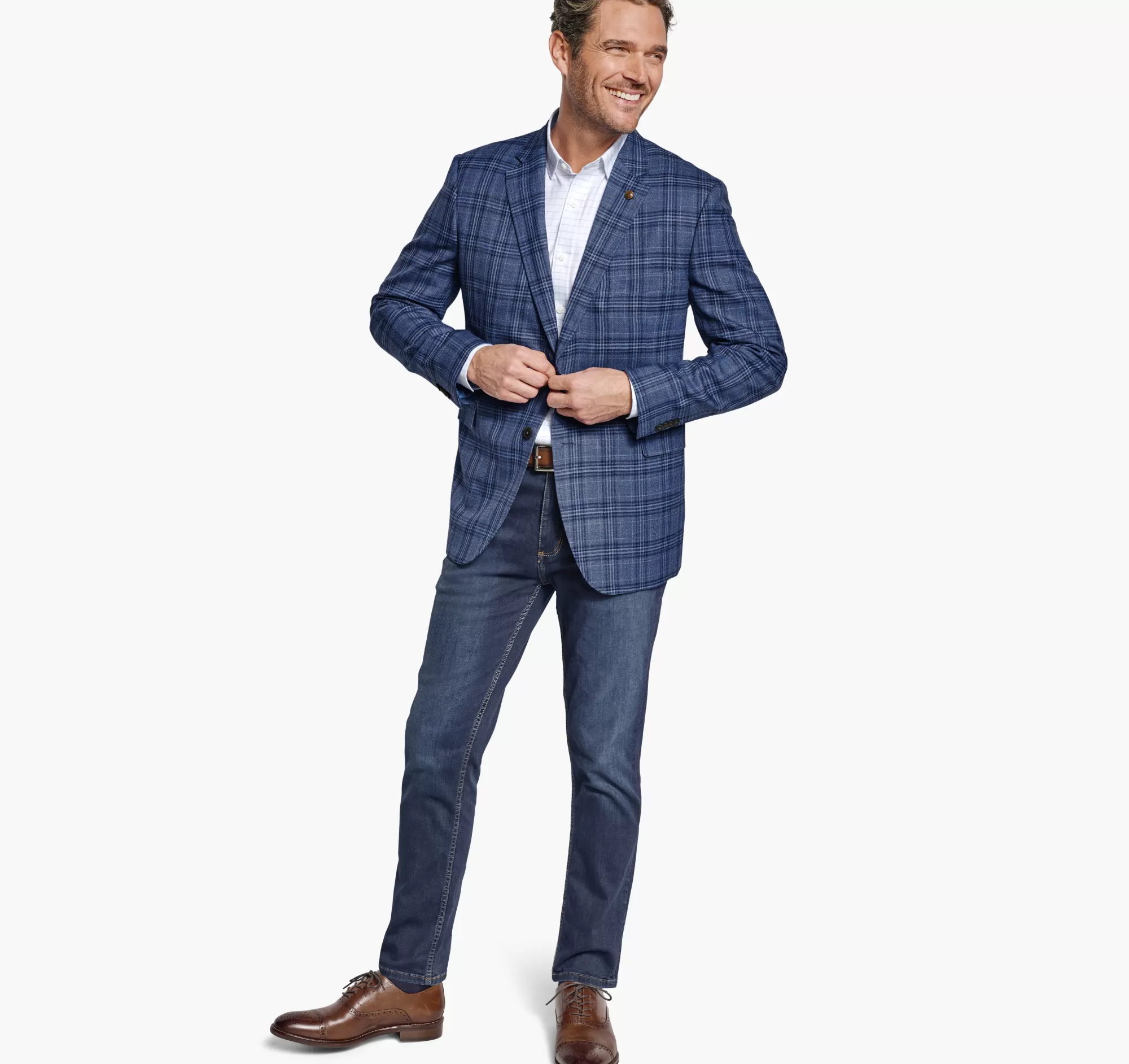 Store Small Glen Plaid Blazer Blazers