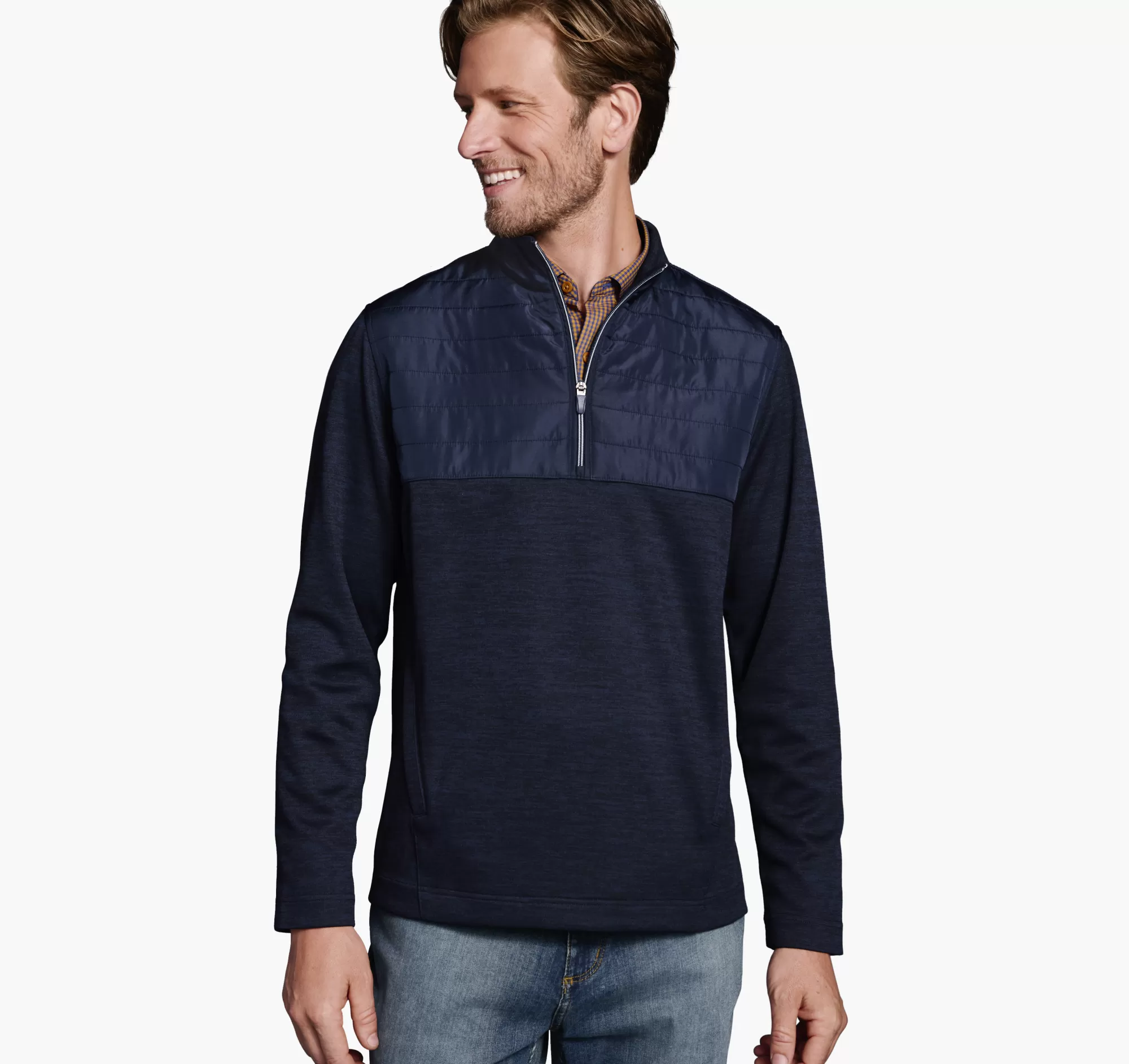 Sale XC4® Quilted Quarter-Zip Sweaters & Knits